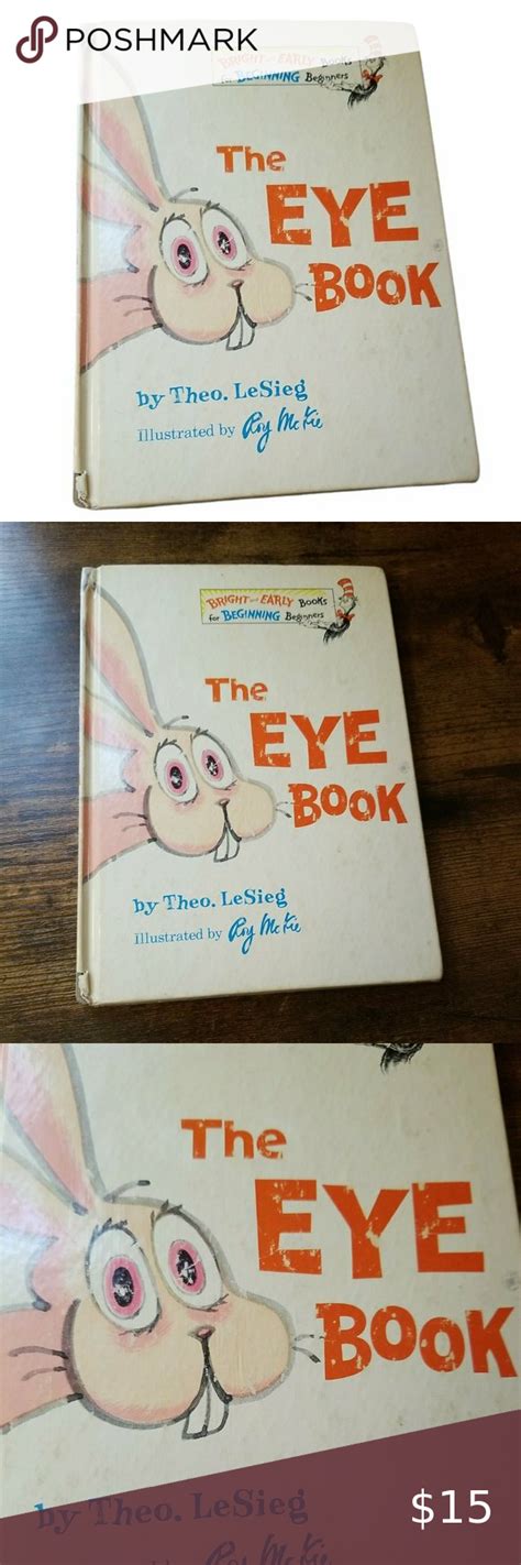The Eye Book Theo Lesieg Dr Seuss Vintage 1968 Books Seuss Book