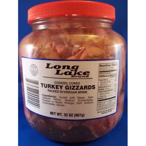 Amazon Long Lake Pickled Turkey Gizzards 32 Oz