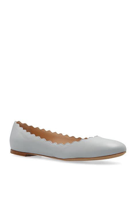 chloé ‘lauren leather ballet flats women s shoes vitkac