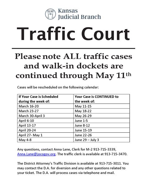 Press Release concerning all Traffic Cases in Johnson County | Roth