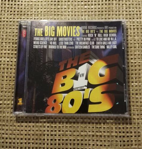 Vh1 The Big 80 S The Big Movies By Various Artists Cd Aug 1998 Rhino Label For Sale