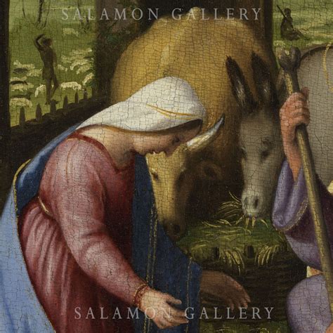 andrea previtali nativity 1525 c salamon gallery italy