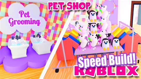 🐾pet Accessory And Clothing Store🐾 Speed Build In Adopt Me Roblox Update