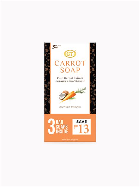 Gt Carrot Soap Gt Cosmetics