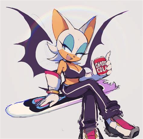 Rouge The Bat Sonic And More Drawn By Motobug Danbooru