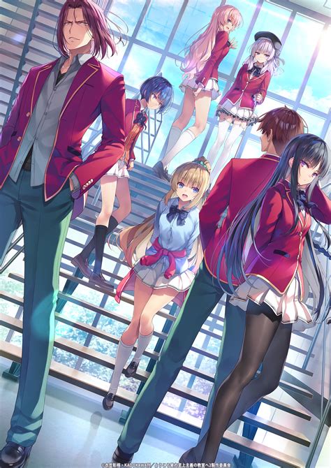 Classroom Of The Elite Season 2 Tv Anime Officially Announced Anime