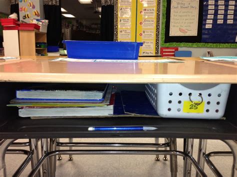 Keeping Students Desks Organized Student Desk Organization Desk