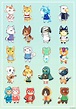Animal Crossing Stickers in 2021 | Animal crossing fan art, Animal ...
