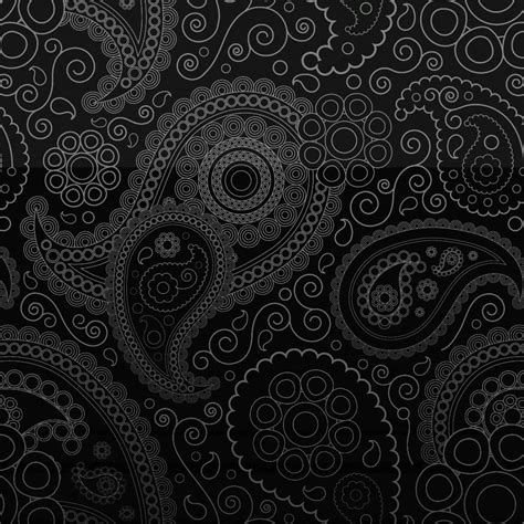 Black Paisley Wallpapers Top Free Black Paisley Backgrounds
