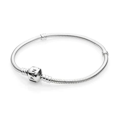 Pandora Moments Sterling Silver Charm Bracelet 590702hv 17