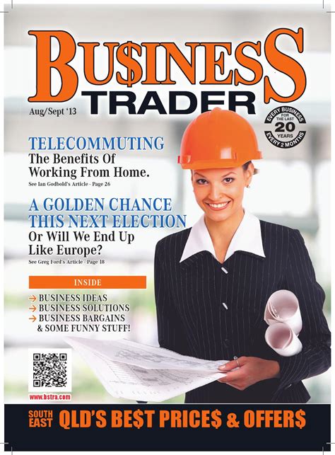 The Business Trader Magazine August September 2013 By The Business