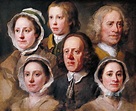 William Hogarth, 'Heads of Six of Hogarth’s Servants' c.1750–5 ...