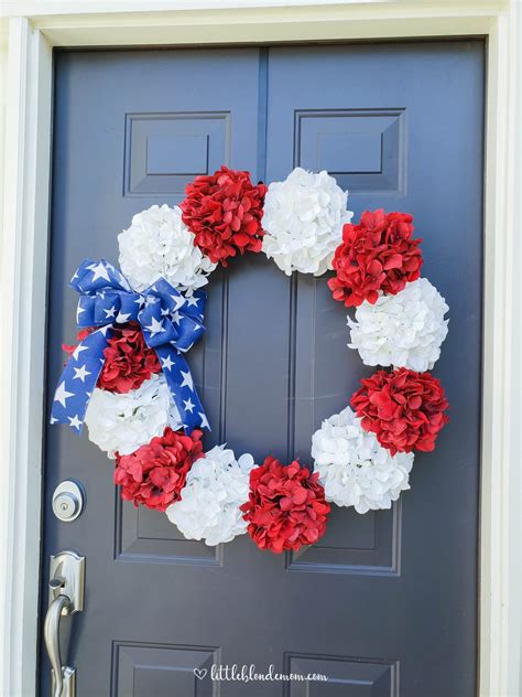 40 Patriotic Diy Dollar Store 4th Of July Wreaths This Tiny Blue House