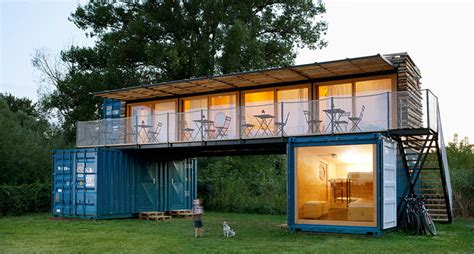 Artikul Architects Stacks Shipping Container Hotel In The Czech Republic