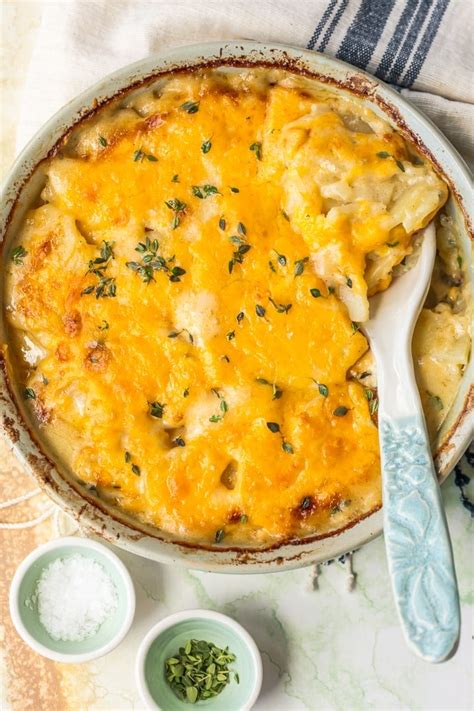 Easy Cheesy Scalloped Potatoes Recipe The Cookie Rookie® Video