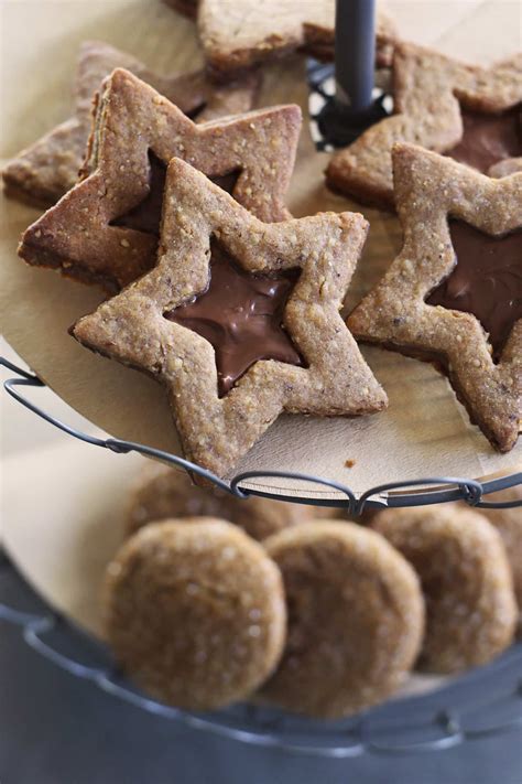 Chocolate Hazelnut Linzer Cookies Recipe Salt Wind Travel