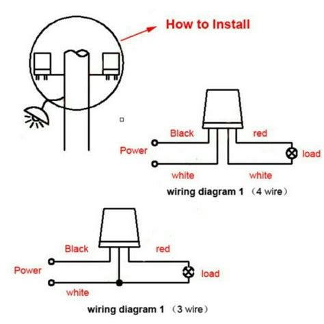 Photocell Wiring Diagram Easy Wiring