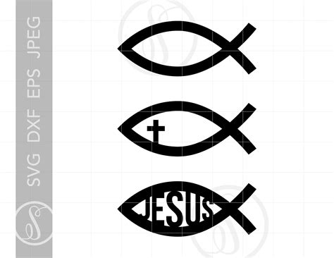 Jesus Fish Symbol Ichthys Logo Svg Files Ph