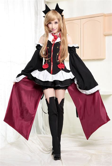 New Anime Seraph Of The End Krul Tepes Uniform Dress Outfit Cosplay