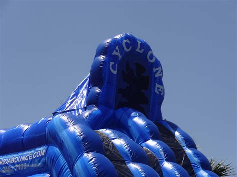 Cyclone Water Slide Dl South Florida Bounce