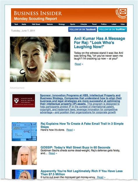 Manage Your Business Insider Newsletters Business Insider