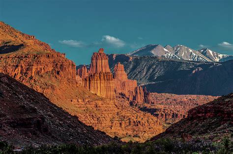 Fisher Towers Photograph By Peter Tellone Fine Art America