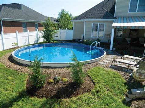 Luckily, there are many companies offering inground pool kits that give customers everything necessary for the installation of an inground pool. Semi-Inground Pools Baltimore, Annapolis & York | Backyard ...