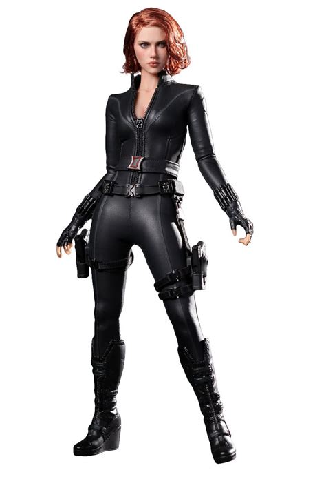 In Stock Hot Toys Mms178 The Avengers 2012 Black Widow Sarlett