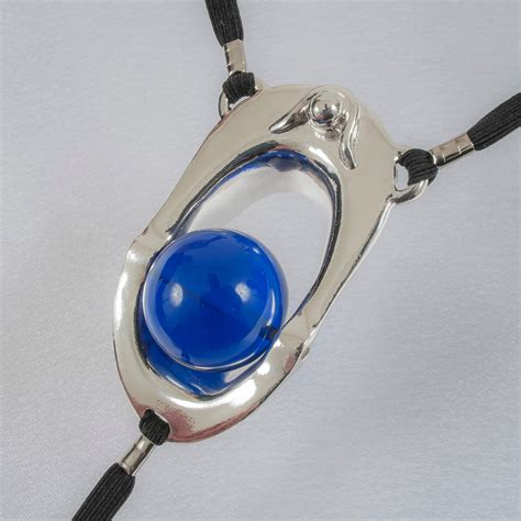 Women S Silver Clitoral Exciter Blue Orb G String Clit Etsy Hong Kong