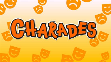 Charades Party Game Charades Powerpoint Game For Zoom Etsy