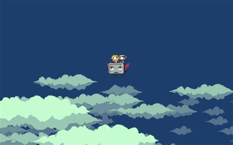 cave Story, Pixels, Sky, Quote, Curly Brace, Video Games ...