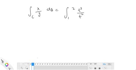 solved 1 16 evaluate the line integral where c is the given curve ∫c x y d s c x t 3 y