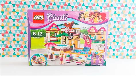 Lego Friends 41008 Heartlake City Pool La Piscina De Heartlake City Speed Build And Review 2013