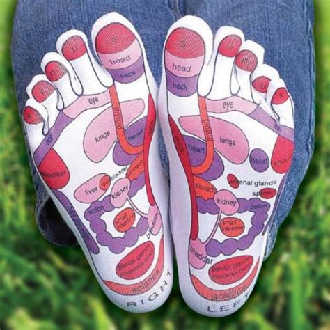 Reflexology Socks Pink Traditional Ts