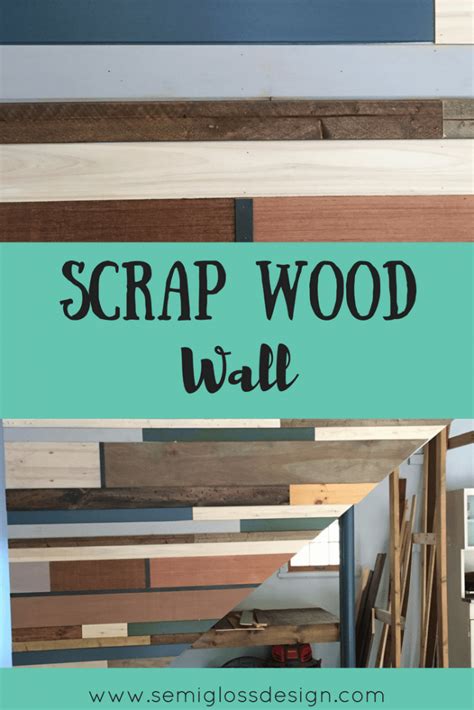 Scrap Wood Project Beautiful Scrap Wood Wall Feature