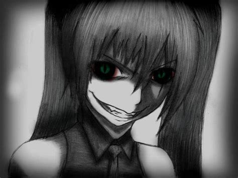 Scary Anime Drawings