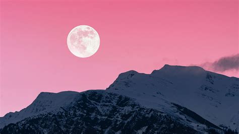 The Full Pink Moon Enjoy The First Supermoon Of Star Walk