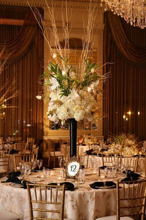 20 Wonderful Black And Gold Wedding Decorations Ideas Gold Wedding