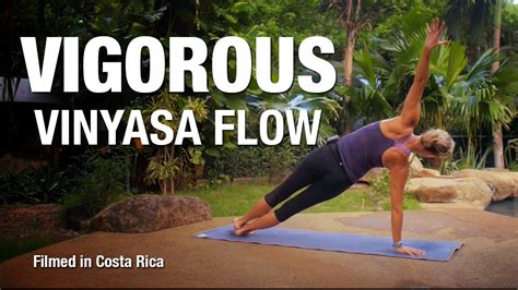 Vigorous Vinyasa Flow Yoga Class 30 Min Five Parks Yoga Youtube