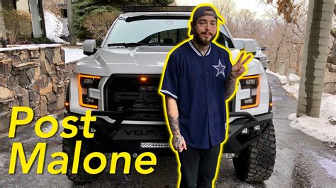 Post Malones New Hennessey Velociraptor 6x6 Truck Youtube