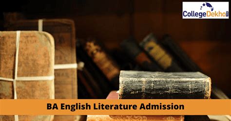 Ba English Literature Admission 2022 Dates Application Form