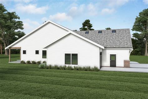 Beautiful Modern Farmhouse Style Ranch House Plan 8718 8718
