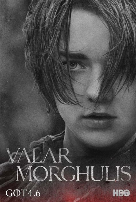 We did not find results for: Valar Morghulis: 20 Posters For 'Game Of Thrones' Season 4 Plus Stark Family, Tyrion & Daenerys ...