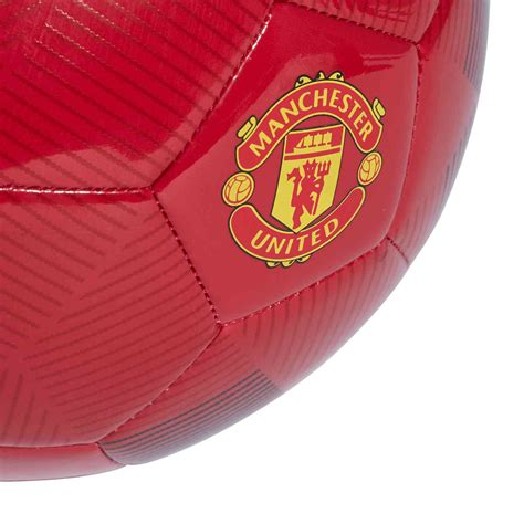 Adidas Manchester United Soccer Ball Real Redblack Soccer Master