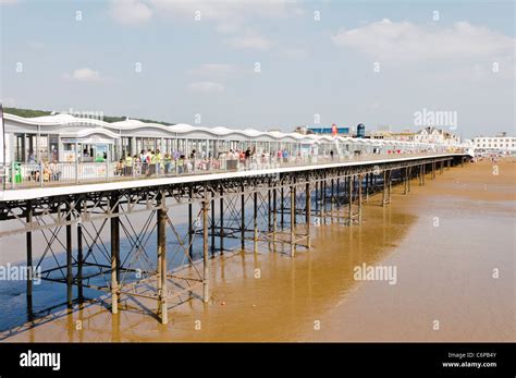 Grand Pier Weston Super Mare Stock Photo Alamy