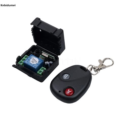 Newest Wireless Universal Remote Control Dc 12v Button Rf Switch System