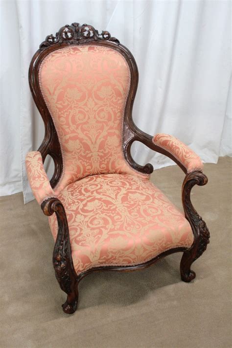 The chair does show finish loss from time and age. Victorian Mahogany Armchair | 251123 | Sellingantiques.co.uk