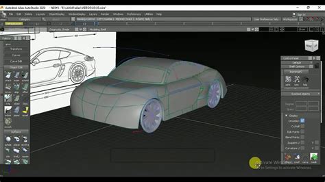 Autodesk Alias Tutorial Car Modeling In Alias Part 8 Youtube