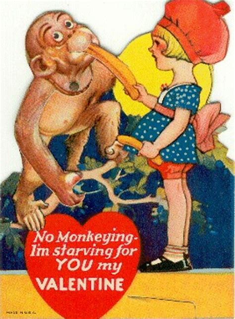 36 Incredibly Creepy Vintage Valentines To Horrify The One You Love