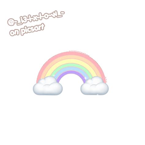 Rainbow Overlay Soft Png Softpng Sticker By Jer3mq